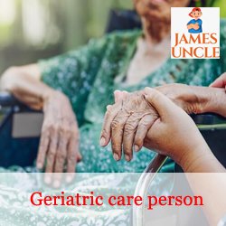 Aya, Geriatric care person, Attendant Mrs. Sukla Ghosh Biswas in Desh Bandhu Nagar
